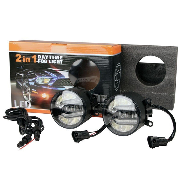 FARO ANTINIEBLA LED 3,5" 90MM 9-32V