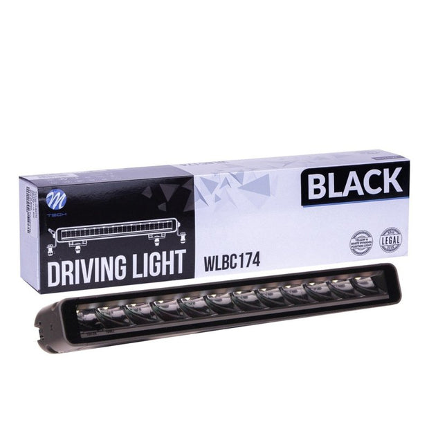 FARO DE LARGO ALCANCE M-TECH BLACK SERIES 12X5W LED 12-48V 60W 14,5" LUZ DE POSICIÓN DINÁMICA