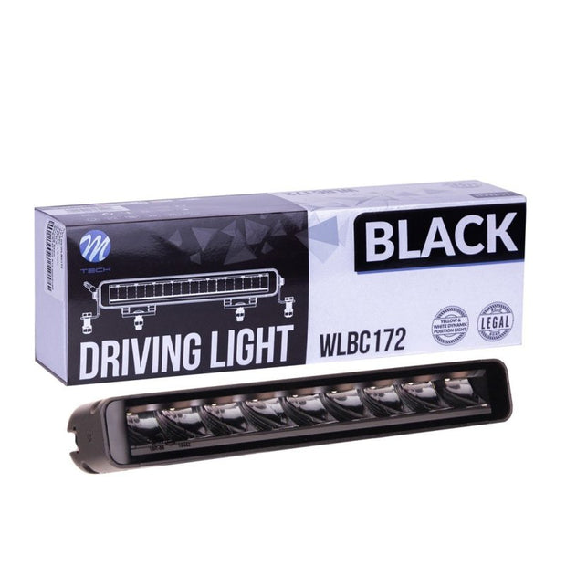 FARO DE LARGO ALCANCE M-TECH BLACK SERIES 9X5W LED 12-48V 45W 11,2", LUZ DE POSICIÓN DINÁMICA