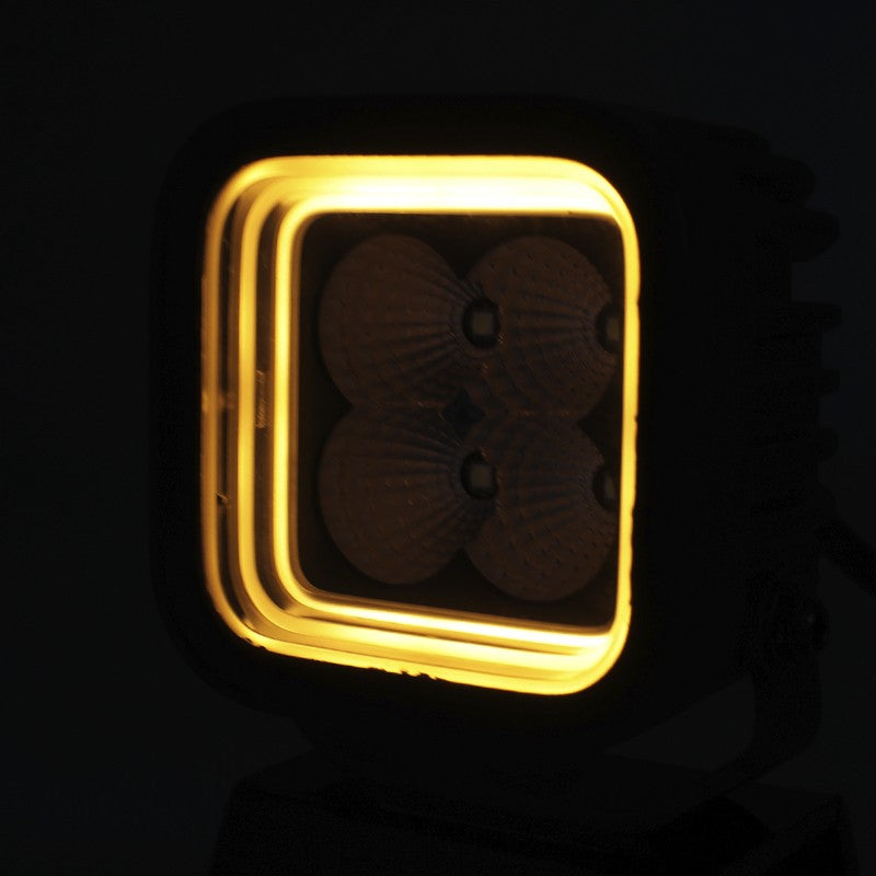 FARO LED CUADRADO 3” LARGO ALCANCE FARGO TOOLS 32W 9-32V