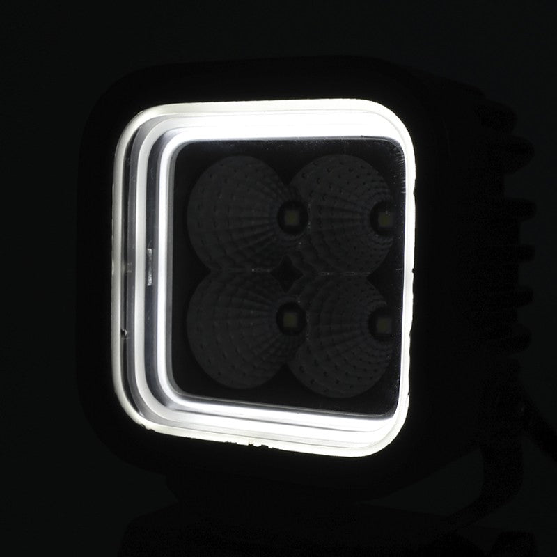 FARO LED CUADRADO 3” LARGO ALCANCE FARGO TOOLS 32W 9-32V
