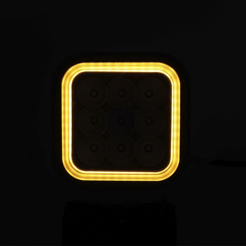FARO LED CUADRADO 4.2” LARGO ALCANCE FARGO TOOLS 64W 9-32V