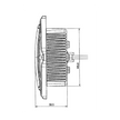 Faro led de haz estrecho PIAA 5000 K, 86 W, 12 V, 7,5 A, 5800 lm