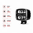 FARO LED DE TRABAJO LARGO ALCANCE FARGO TOOLS 100W 9-32V