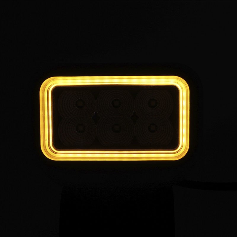 FARO LED RECTANGULAR 4.2” LARGO ALCANCE FARGO TOOLS 42W 9-32V