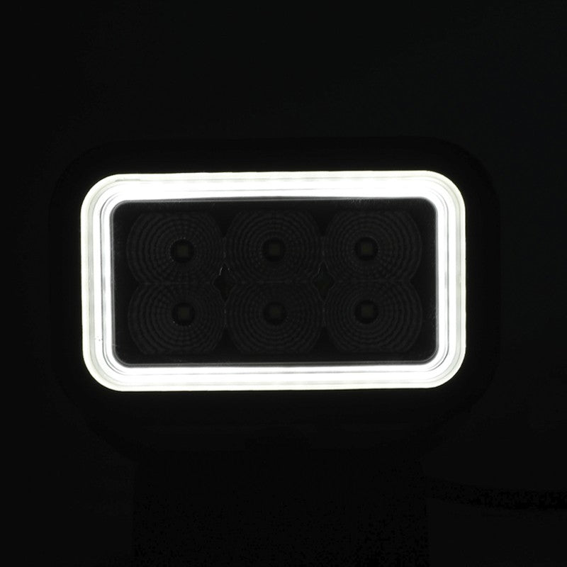 FARO LED RECTANGULAR 4.2” LARGO ALCANCE FARGO TOOLS 42W 9-32V