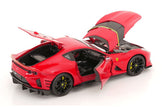 2021 Ferrari 812 Competizione Rosso Corsa 1:18 Bburago 16019