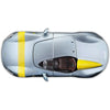 2019 Ferrari Monza SP1 Barchetta Monoposto Gris Plata 1:18 Bburago Race Play 16013
