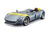 2019 Ferrari Monza SP1 Barchetta Monoposto Gris Plata 1:18 Bburago Race Play 16013
