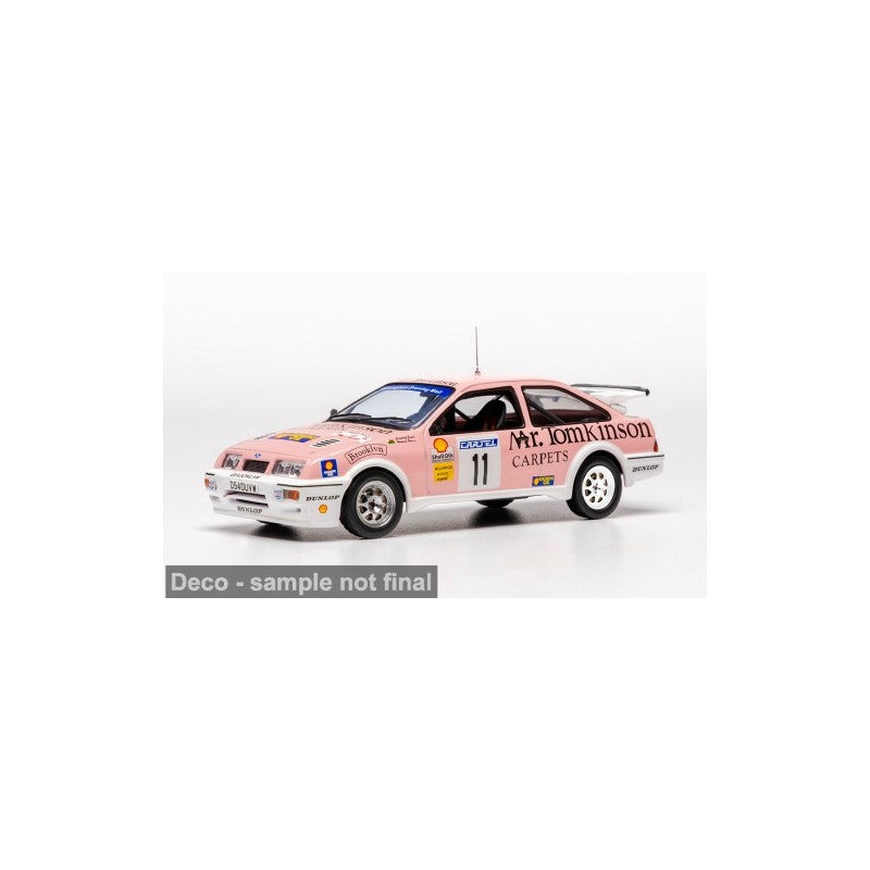 1989 Ford Sierra RS Cosworth Nº11 G.Evans/H.Davies Cartel International Rally 1:43 IXO Models RAC455