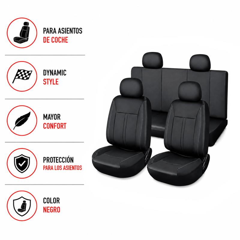 FUNDA DE ASIENTO PARA COCHE NEGRO FARGO TOOLS