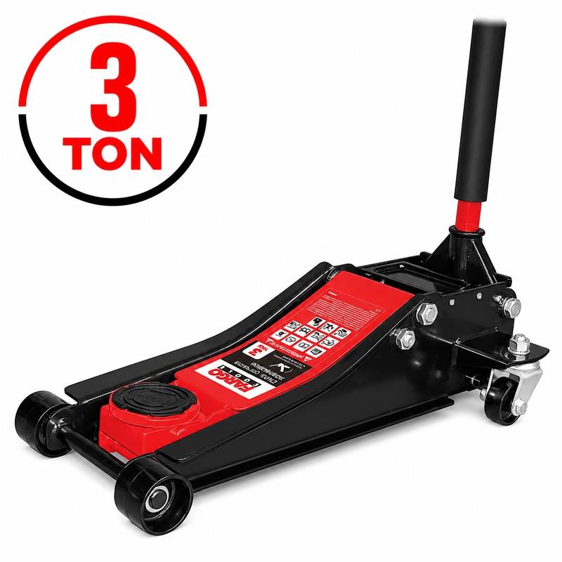 GATO CARRETILLA HIDRAULICO PERFIL BAJO FARGO TOOLS 3 TON