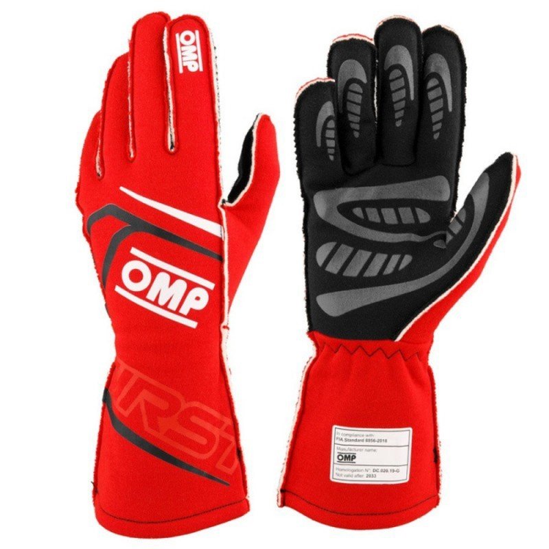 GUANTES OMP FIRST FIA 8856-2018 MY2025