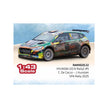 2025 Hyundai i20 N Rally2 Nº5 C.De Cecco/J.Humblet Rally de Spa WRC2 1:43 IXO Models RAM1020.22