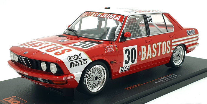 1982 BMW 528i (E28) Nº28 L.Guitteny/G.Bleynie 24h Spa 1:18 IXO Models RMC182B.22