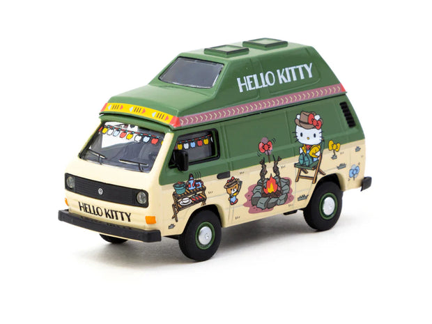 1979 Volkswagen T3 Van Hello Kitty Camping 164 Tarmac T64S-001-HK