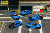 Tarmac Works 10Th Anniversary Box Set 5 Model Cars + Trading Cards Combo Set Negro/Azul 164 Tarmac TT64-BOXSET-10TH~6