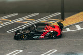 2025 Nissan GT-R (R35) LB Works Type 2 ADVAN Negro/Rojo 164 Tarmac T64-090-AD