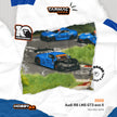 2020 Audi R8 LMS GT3 Evo II Tarmac Works 10Th Anniversary Negro/Azul 164 Tarmac T64-043-10TH