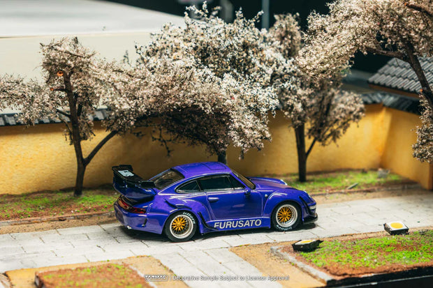 2024 Porsche RWB 993 Furusato Morado 164 Tarmac T64-TL017-FU