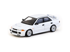 1995 Mitsubishi Lancer RS Evolution III Blanco 1:64 Tarmac T64G-050-RS