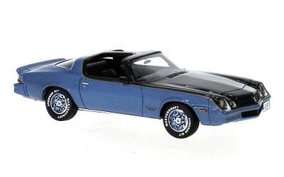1978 Chevrolet Camaro LT Azul/Negro 1:43 NEO Scale Models 49571
