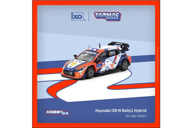 2024 Hyundai i20 N Rally1 Hybrid Nº4 E.Lappi/J.Ferm Ganador Rally Suecia 1:64 Tarmac T64-089-24RS04