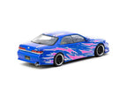 1996 Toyota Mark II JZX100 Azul Metalizado Decorado 1:64 Tarmac T64G-024-BL