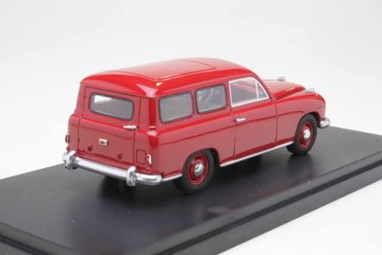 1951 Borgward Hansa 1500 Kombi Rojo 1:43 NEO Scale Models 47110