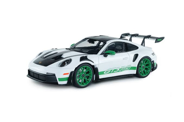 2024 Porsche 911 GT3 RS Tributo Carrera RS Package Blanco/Verde/Negro 1:18 Solido S1812107