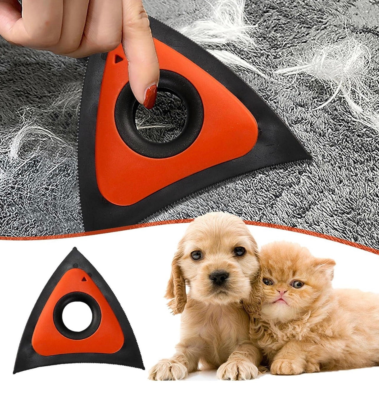 Cepillo eliminador de pelos de mascota Auto Graph