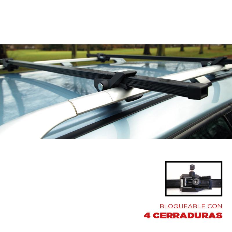 JUEGO BARRAS ACERO DE TECHO FARGO TOOLS 2 PCS