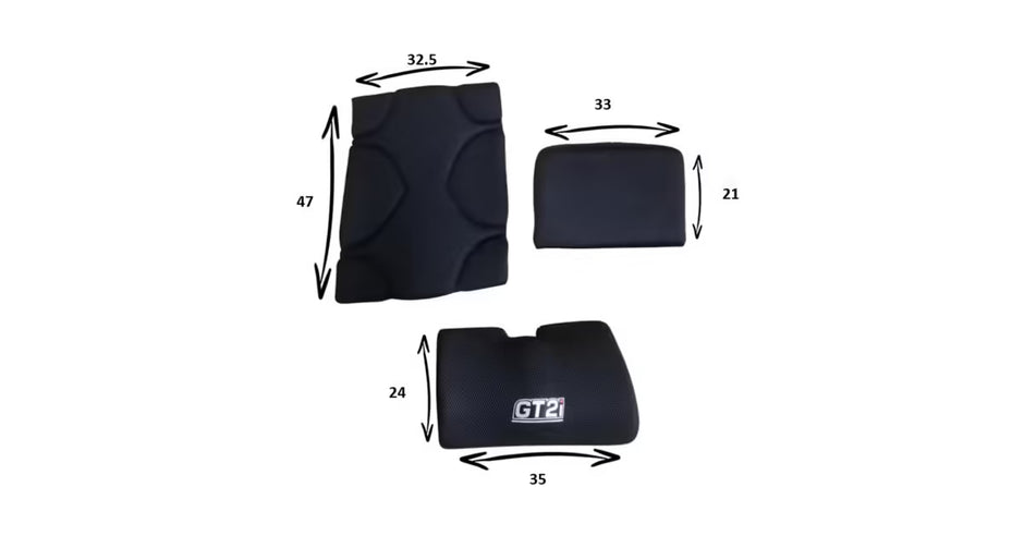 KIT DE COJINES ASIENTO Y RESPALDO GT2I ASIENTO RACE-02M