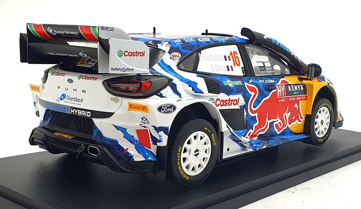 2024 Ford Puma Rally1 Hybrid Nº16 Furmaux/Coria Rally Safari Kenia 1:43 IXO Models RAM938.22