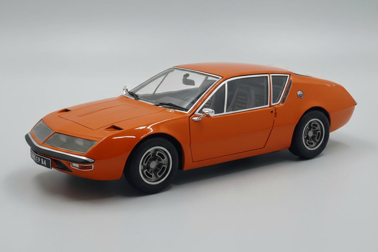 1974 Alpine A310 1600 VF Naranja Acrópolis 1:18 Norev 185402