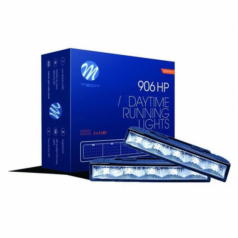 LUZ DIURNA DRL LED BLANCA MTECH CON TECNOLOGIA OSRAM LD906