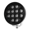 FARO LARGO ALCANCE - SOPORTE LATERAL, REDONDO NEGRO, CREE 72W 9