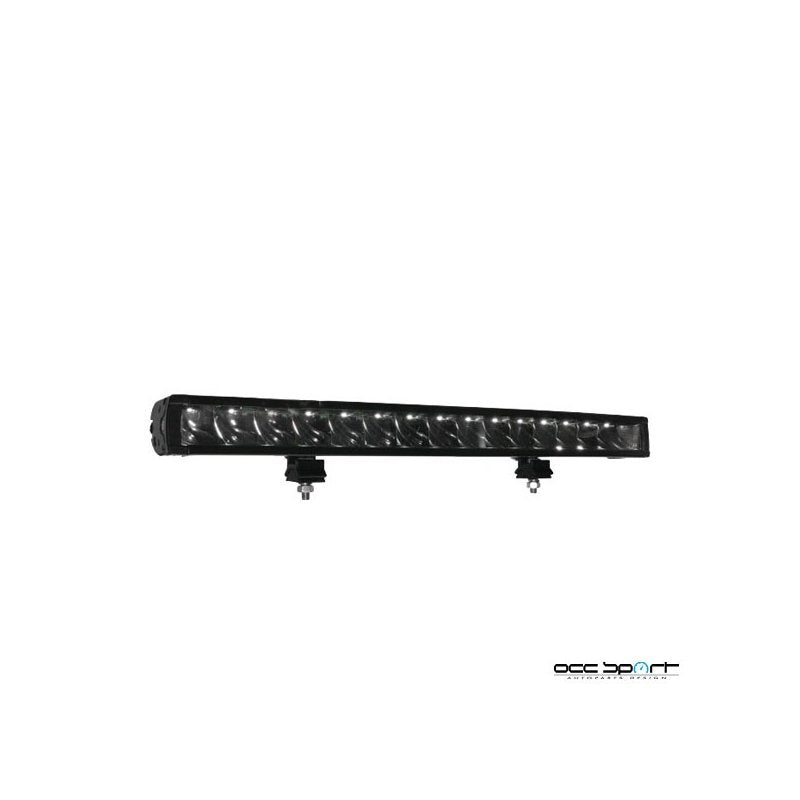 FARO LARGO ALCANCE, BARRA LED - UNA FILA - SOPORTE LATERAL, 105W 12-48V 21", BLACK SERIES