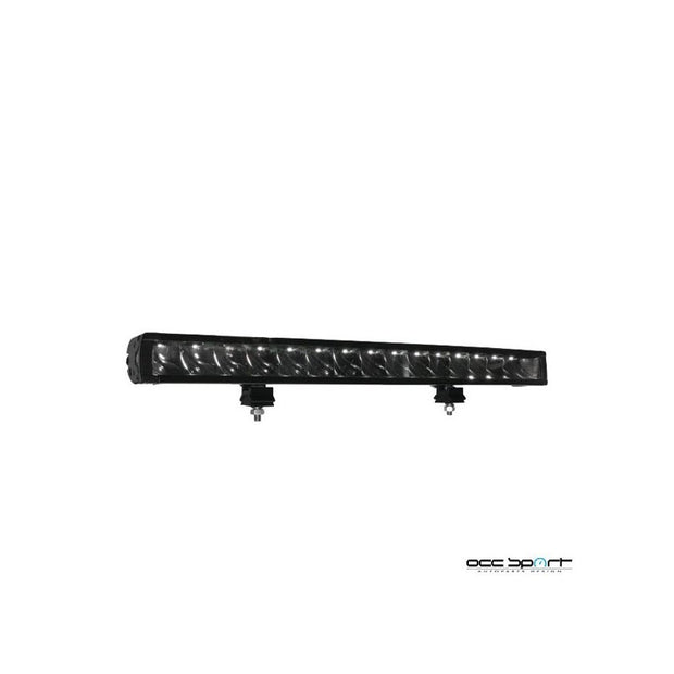 FARO LARGO ALCANCE, BARRA LED - UNA FILA - SOPORTE LATERAL, 105W 12-48V 21", BLACK SERIES