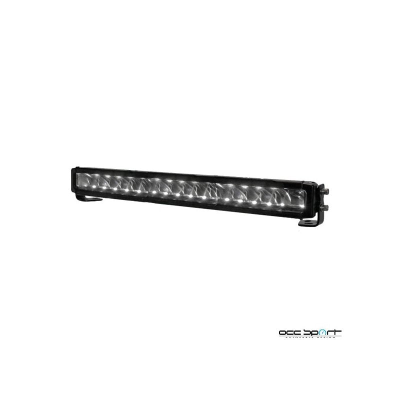 FARO LARGO ALCANCE, BARRA LED - UNA FILA - SOPORTE LATERAL, 150W 12-48V 21", BLACK SERIES