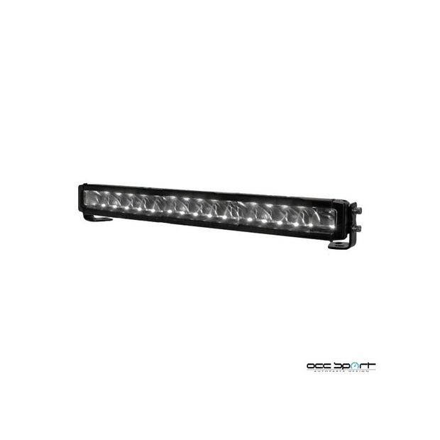 FARO LARGO ALCANCE, BARRA LED - UNA FILA - SOPORTE LATERAL, 150W 12-48V 21", BLACK SERIES