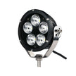 FARO LARGO ALCANCE - SOPORTE LATERAL, REDONDO NEGRO, CREE 50W 4\