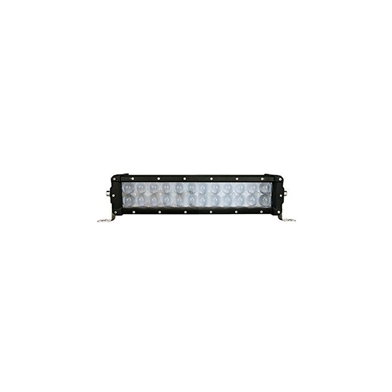 FARO LARGO ALCANCE, BARRA LED - DOBLE FILA - SOPORTE LATERAL, 72W 12