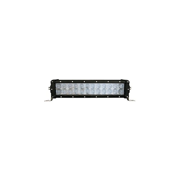 FARO LARGO ALCANCE, BARRA LED - DOBLE FILA - SOPORTE LATERAL, 72W 12" COMBO