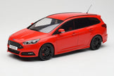 2014 Ford Focus ST Estate Rojo Carrera 1:18 IXO Model Cars 18466