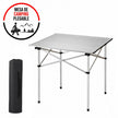 MESA DE CAMPING PLEGABLE ALUMINIO DONNA GARDEN 70X70CM