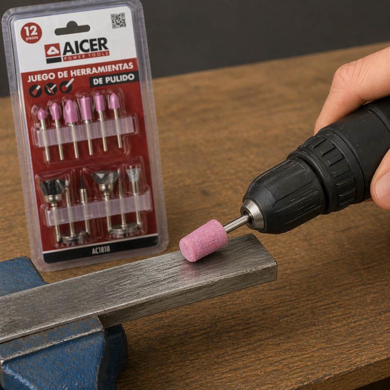 MUELAS ABRASIVAS AFILAR AICER 12 PCS