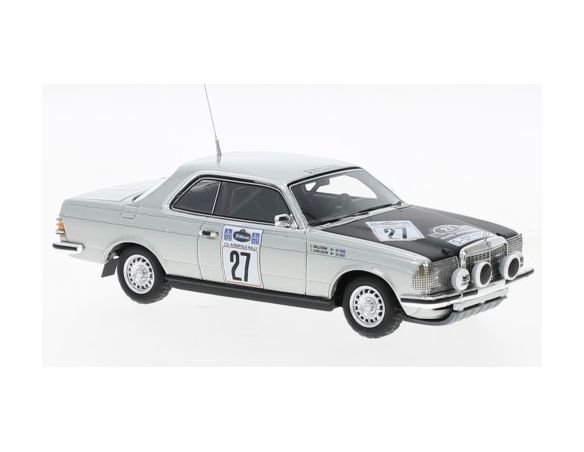 1980 Mercedes-Benz 280 CE (C123) Nº27 Carlsson/Billstam Rallye Acropolis 1:43 NEO Scale Models 46672