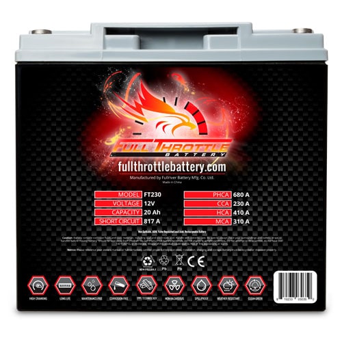 FULLRIVER 20 AH 265A