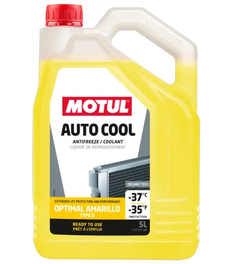 MOTUL AUTO COOL OPTIMAL AMARILLO -37ºC